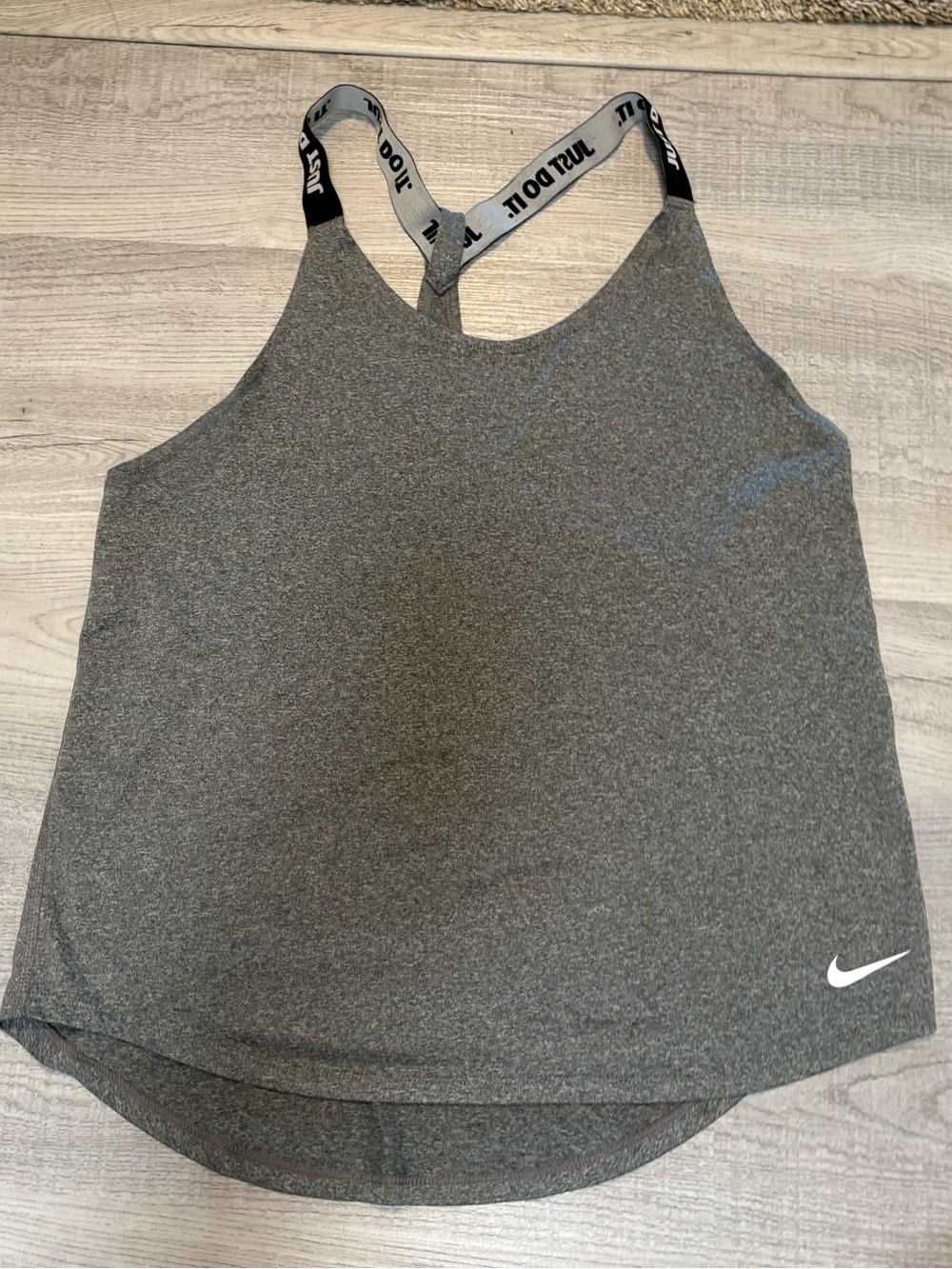 Nike Dri Fit Gray workout tank